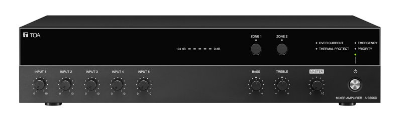 A-3512D.TOA Digital Mixer Amplifier