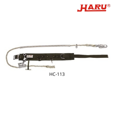 Linesman Safety Belt - Tool Lanyard Safety Belt, 8-Ring, D-Ring HC-113