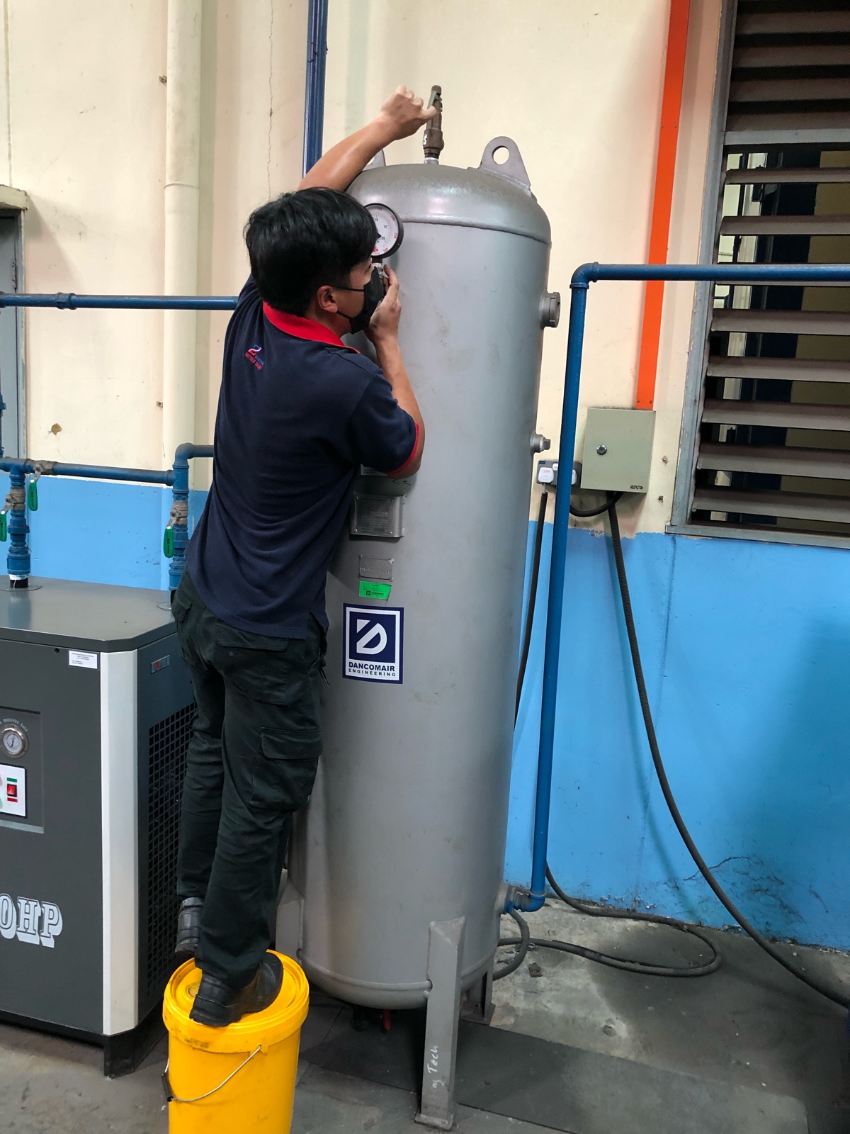 Checking & Testing Air Receiver Tank Safety Valve 