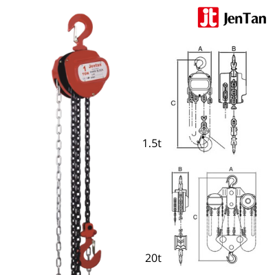 JENTAN Chain Block G80 Alloy Steel
