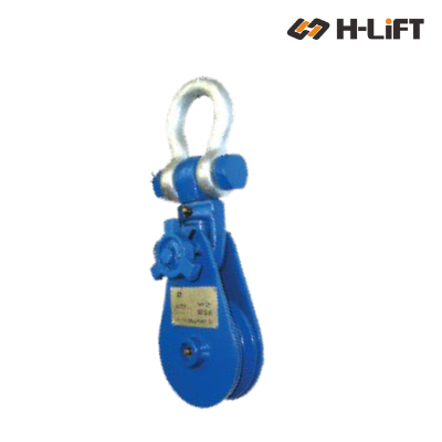 Heavy Duty Snatch Block With Shackle 