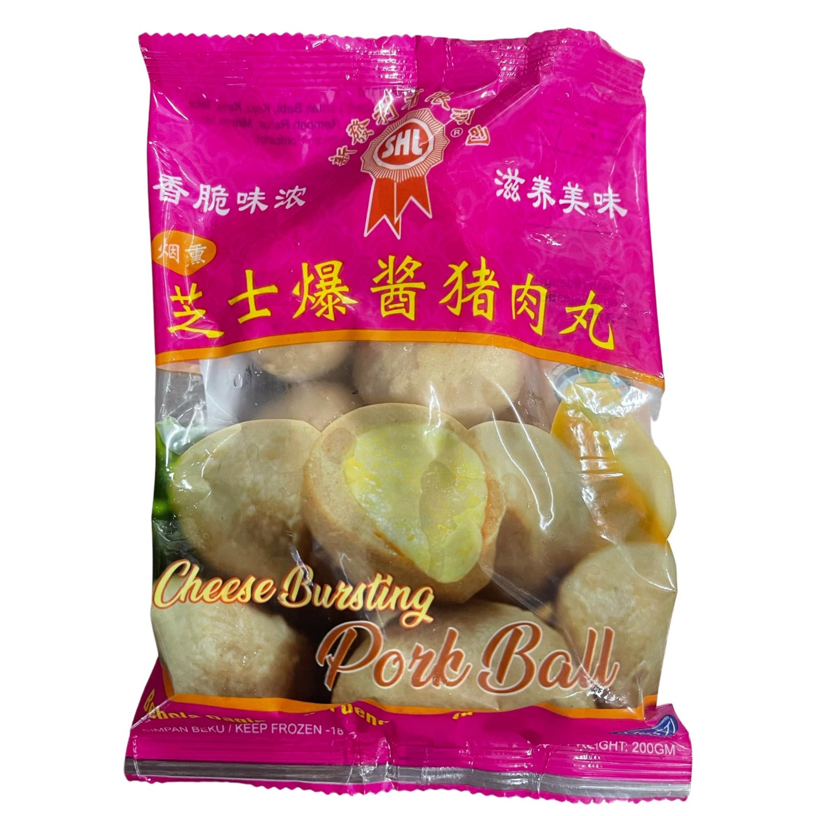 CHEESE PORK BALL 200GM(50pack/ctn)