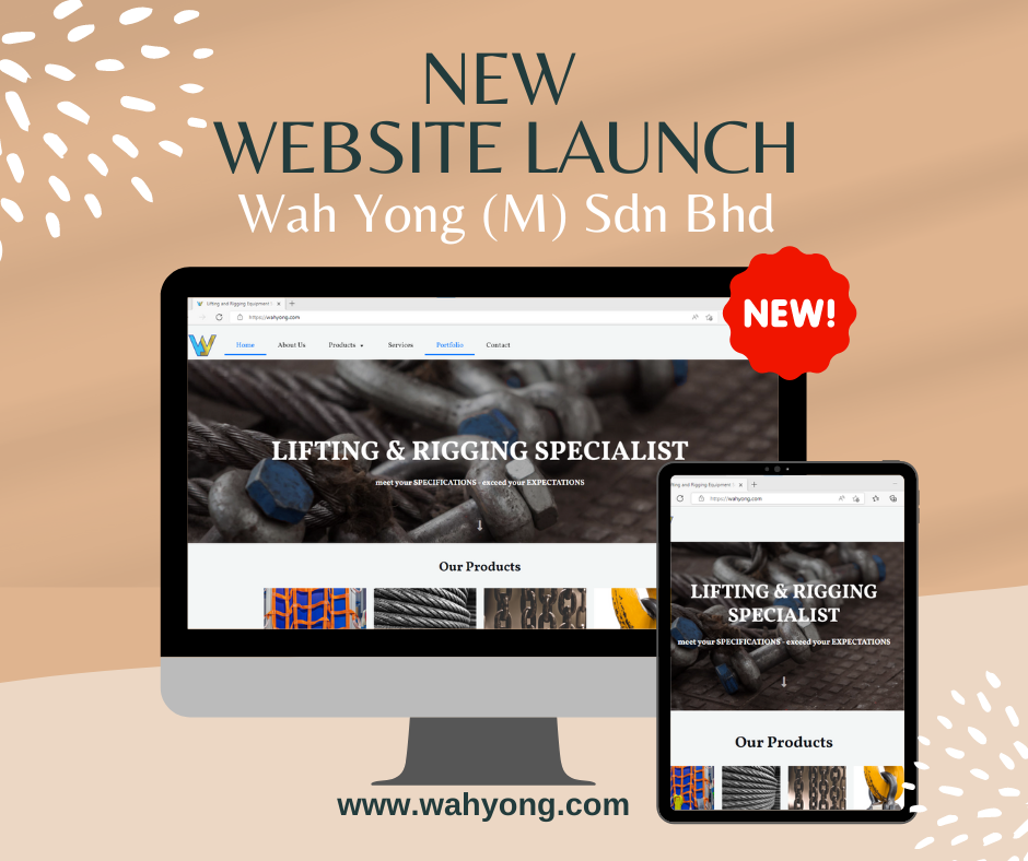 New Website Launch - www.wahyong.com