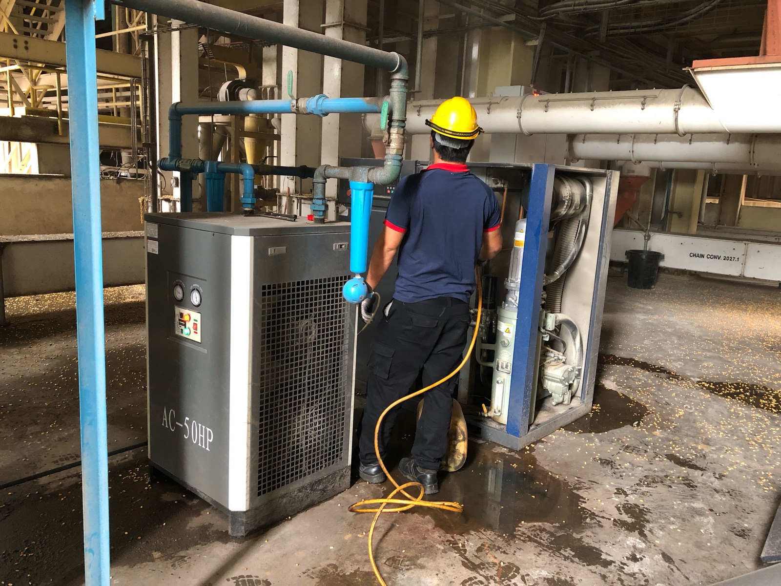 Service Kobelco Air Compressor 