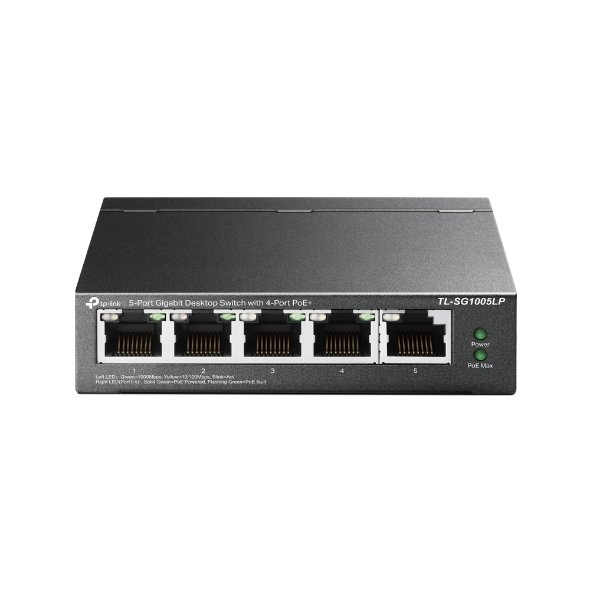 TL-SG1005LP.TPLink 5-Port Gigabit Desktop Switch with 4-Port