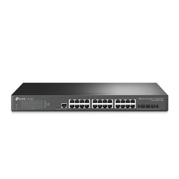 TL-SG3428X.TPLink JetStream 24-Port Gigabit L2+ Managed Swit