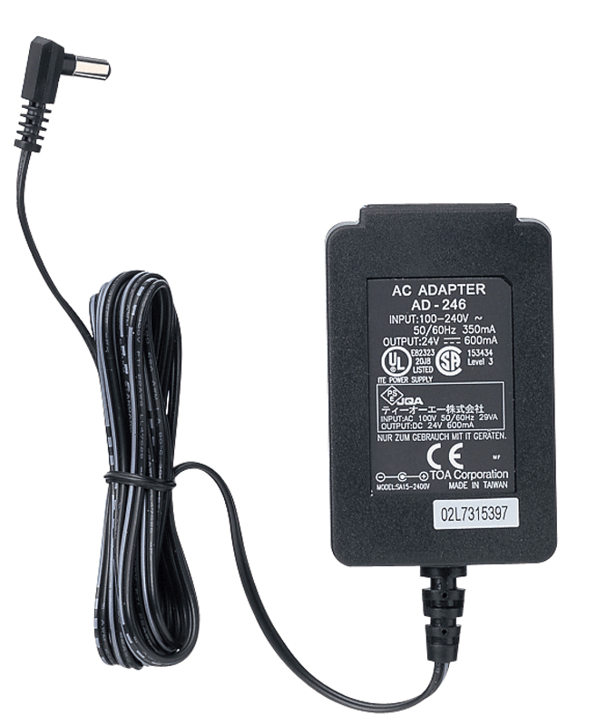 AD-246.TOA ER Version AC Adapter