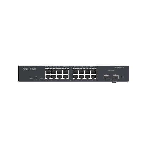 RG-ES218GC-P.RUIJIE 18-Port Gigabit Smart Cloud Mananged PoE