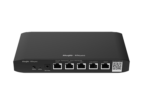 RG-EG105G V2.RUIJIE 5 Gigabit Ports,100 Users,600Mbps