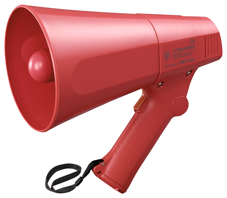 ER-520S.TOA (10W max.) Hand Grip Type Megaphone with Siren