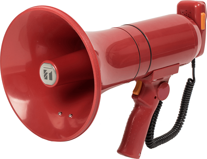 ER-3215S.TOA (23W max.) Hand Grip Type Megaphone with Siren ER-3215S.TOA (23W max.) Hand Grip Type Megaphone with Siren