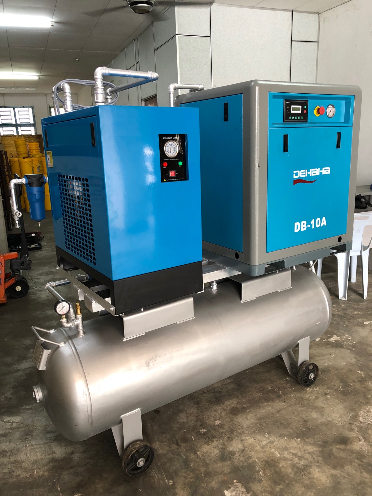 DEHAHA 4 in 1 Screw Compressor 