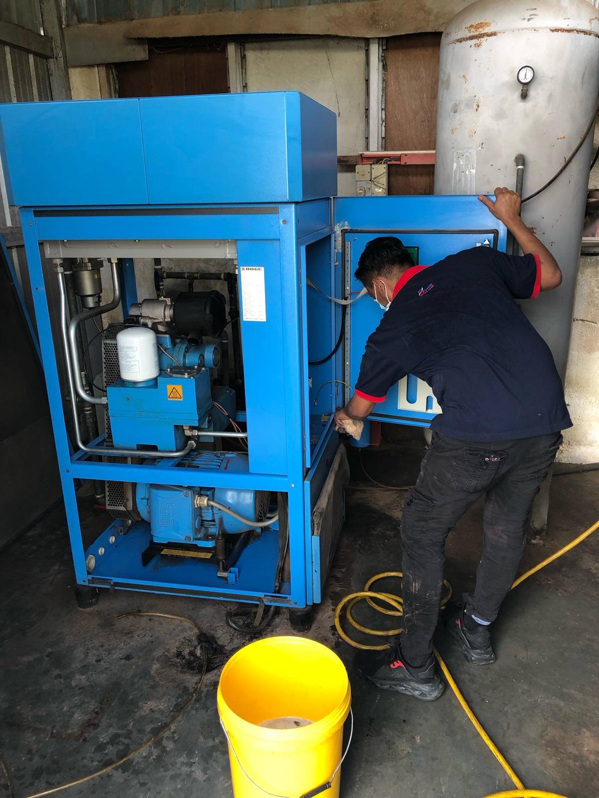 Service Boge Air Compressor 