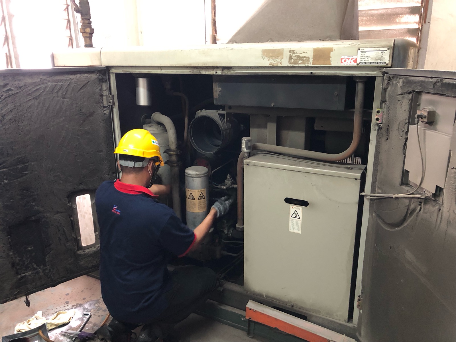 Service Screw Compressor 