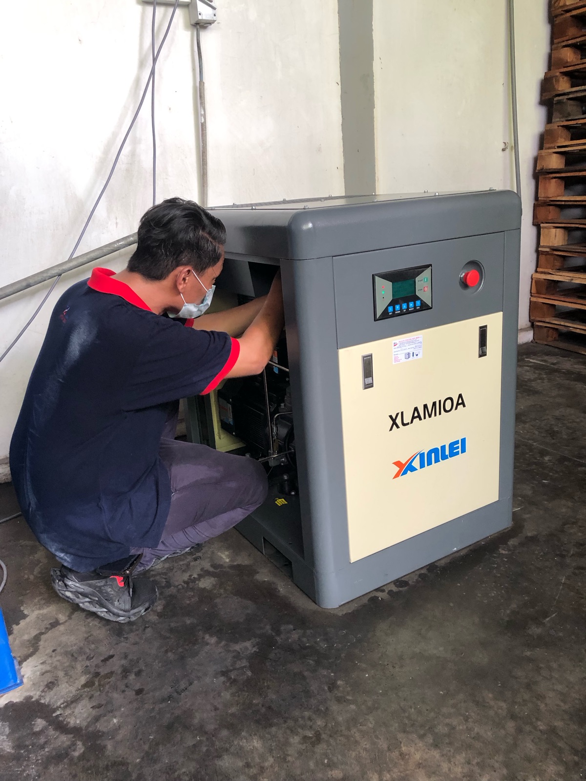 Service Xinlei Air Compressor JB