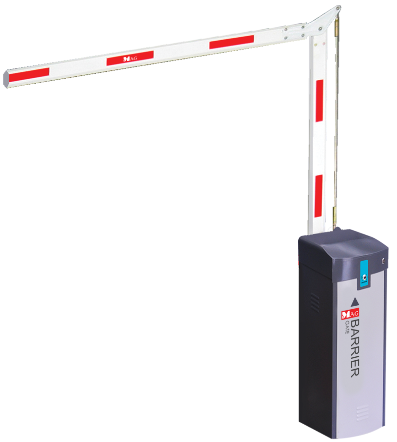 BR630T_90.MAG Folding Arm Barrier Gate For Basement Parking