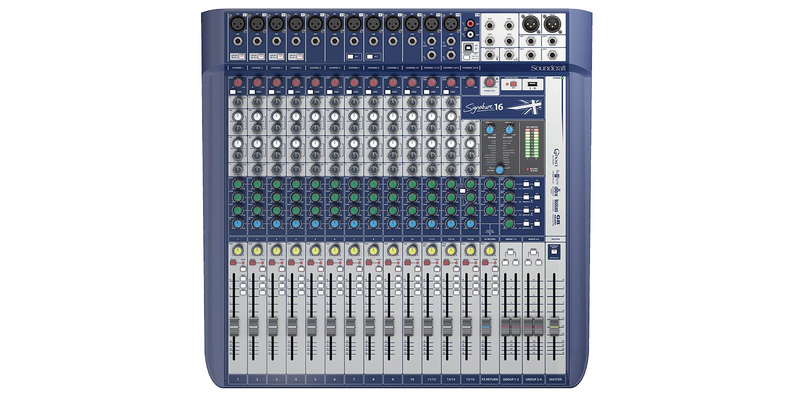 Signature 16.SOUNDCRAFT Compact Analogue Mixing