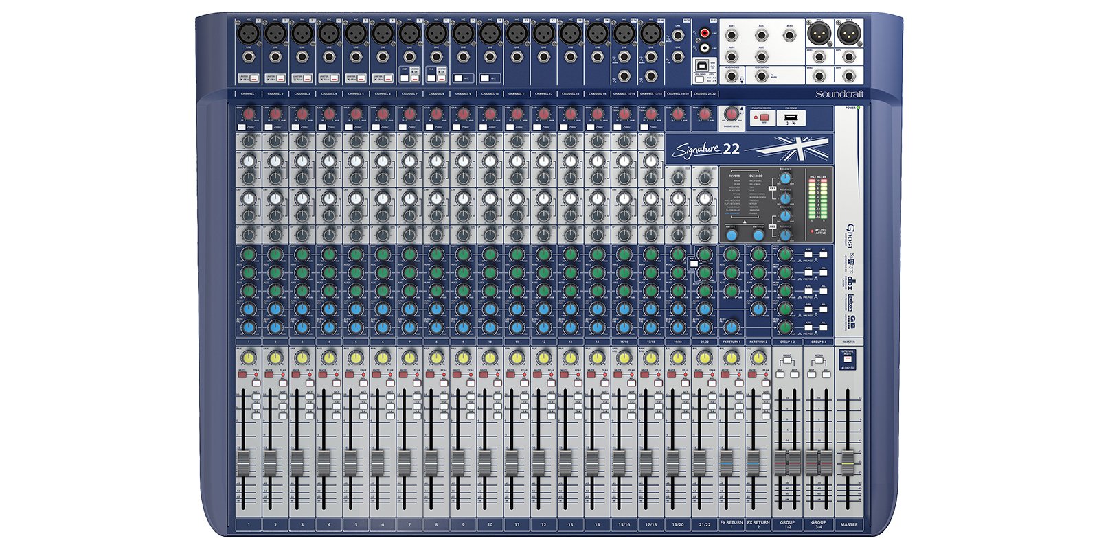 Signature 22.SOUNDCRAFT Compact Analogue Mixing