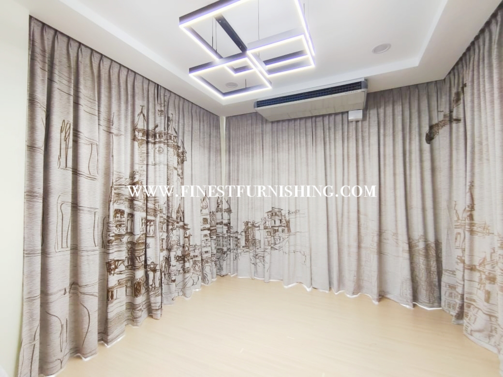 Night Curtain, Day Curtain,Printing Curtain Design,Skudai,Jo