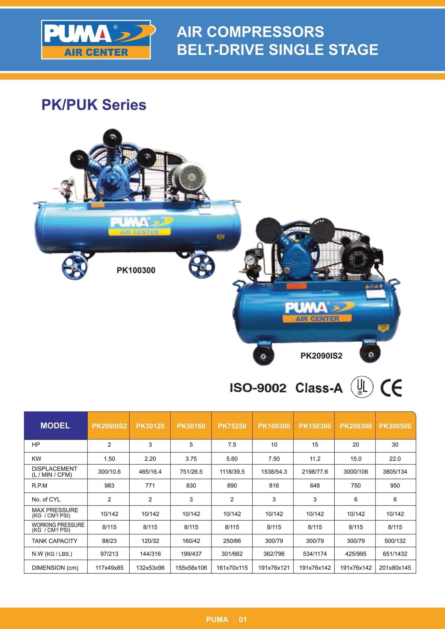 Puma Piston Air Compressor 