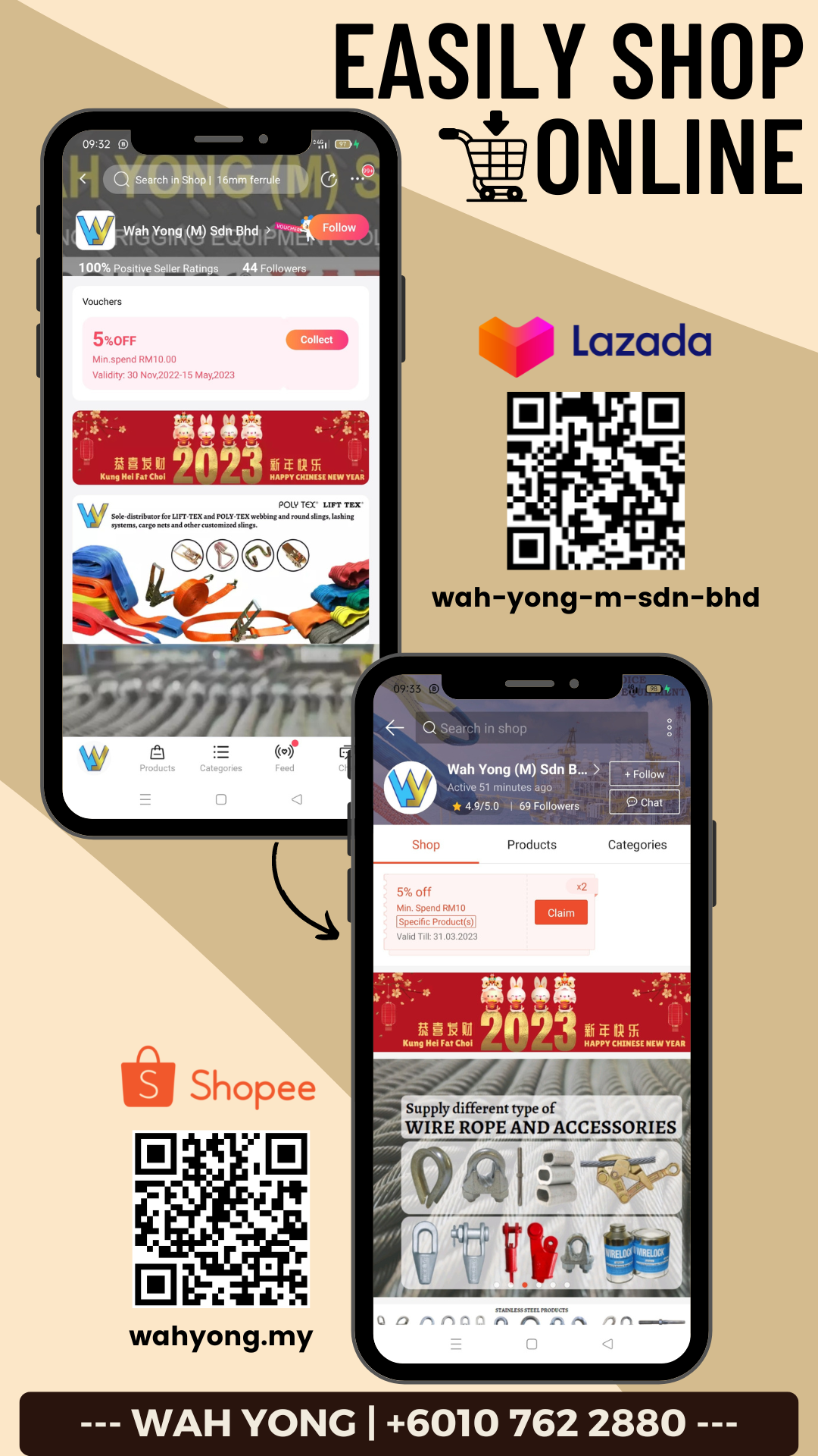 Go Online and Shopping🛒With Us! Go Online and Shopping🛒With Us!