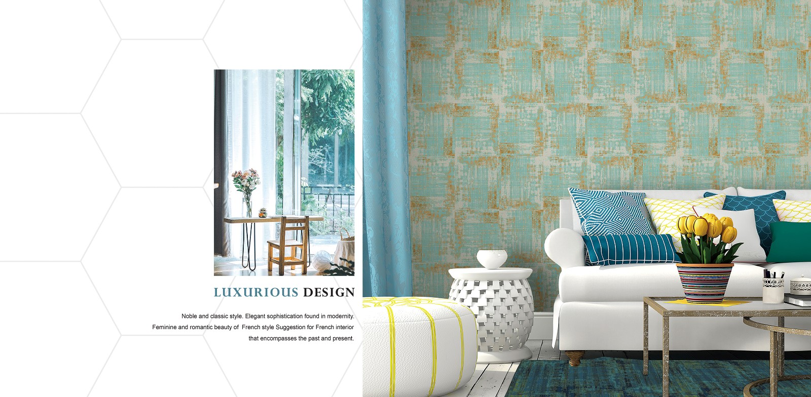 Europe Wallpaper Luxurious Design