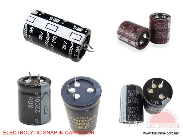 LECTROLYTIC SNAP IN CAPACITOR