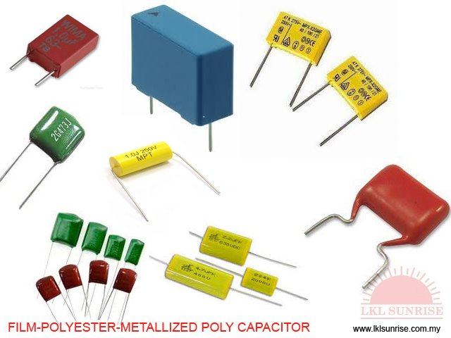 FILM-POLYESTER-METALLIZED POLY CAPACITOR