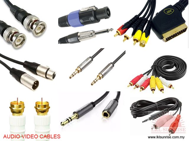 AUDIO VIDEO CABLES