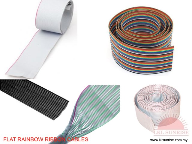 FLAT RAINBOW RIBBON CABLE