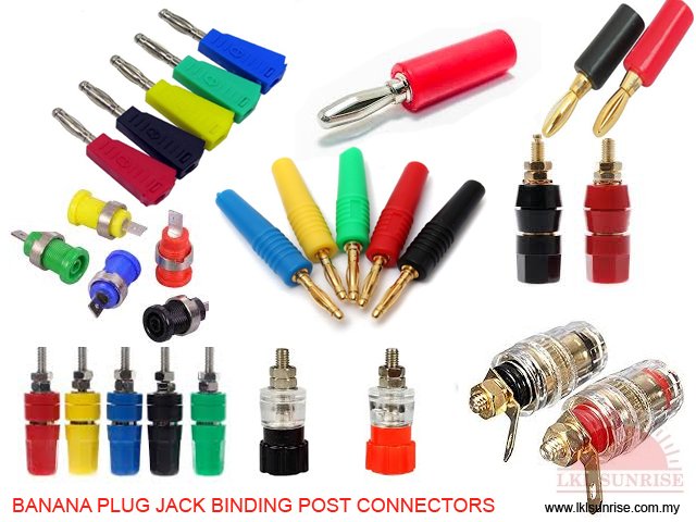  BANANA PLUG JACK BINDING POST CONNECTOR