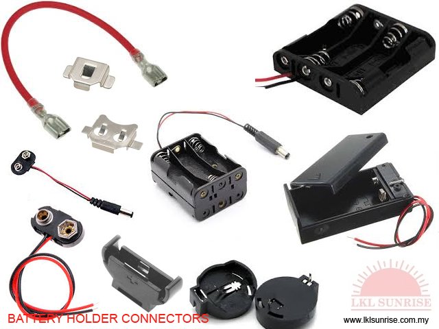  BATTERY HOLDER CONNECTORS