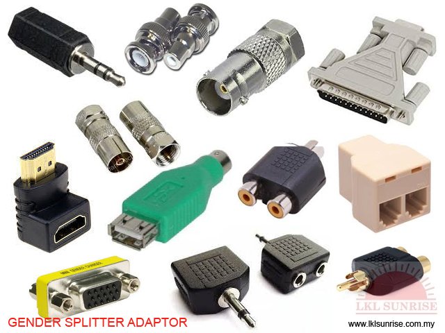  GENDER SPLITTER ADAPTOR