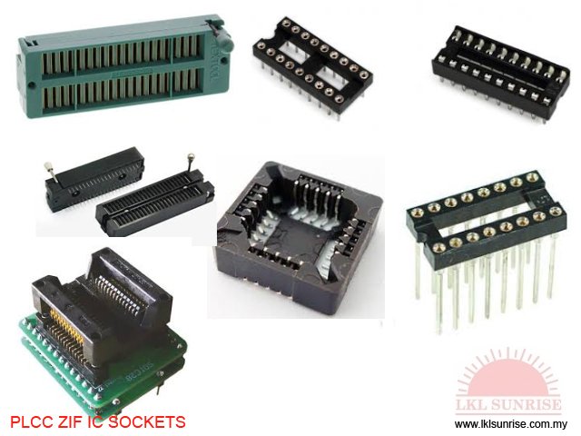  PLCC ZIF IC SOCKETS