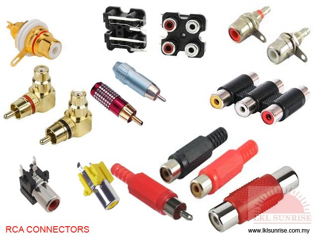  RCA CONNECTORS