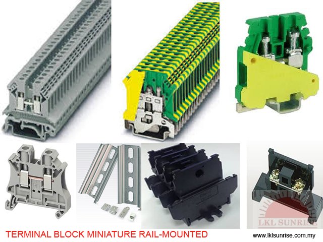  TERMINAL BLOCK MINIATURE RAIL-MOUNTED