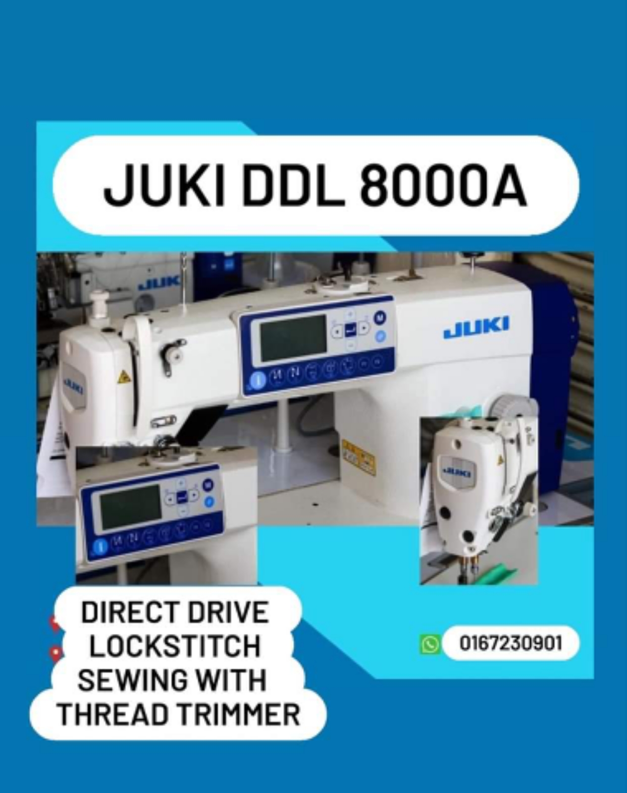 JUKI 8000A SEWING MACHINE