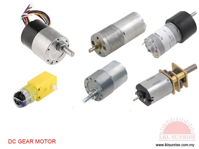  DC GEAR MOTORS