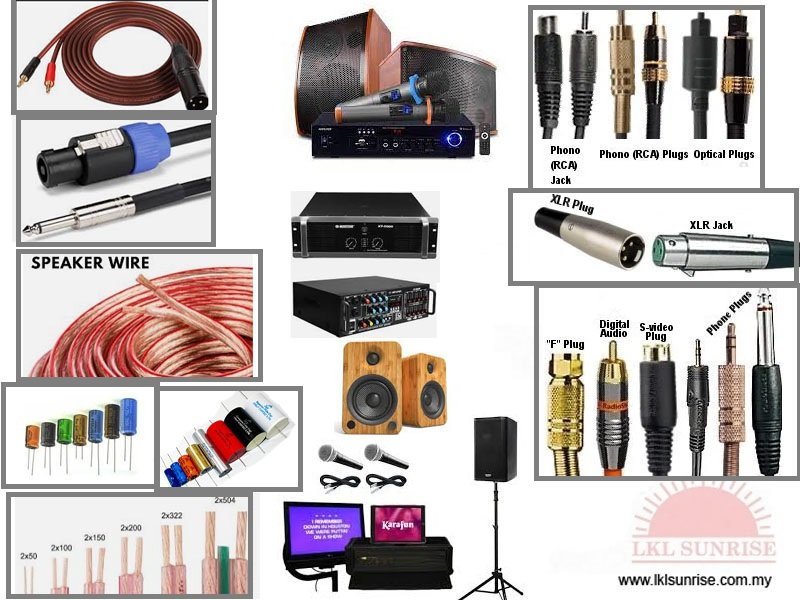 AUDIO VIDEO KTV SOUND SYSTEM SPARE PARTS