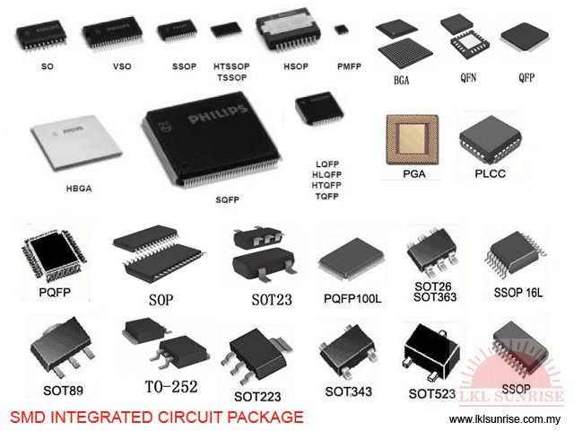 SMD INTEGRATED CIRCUIT PACKAGE