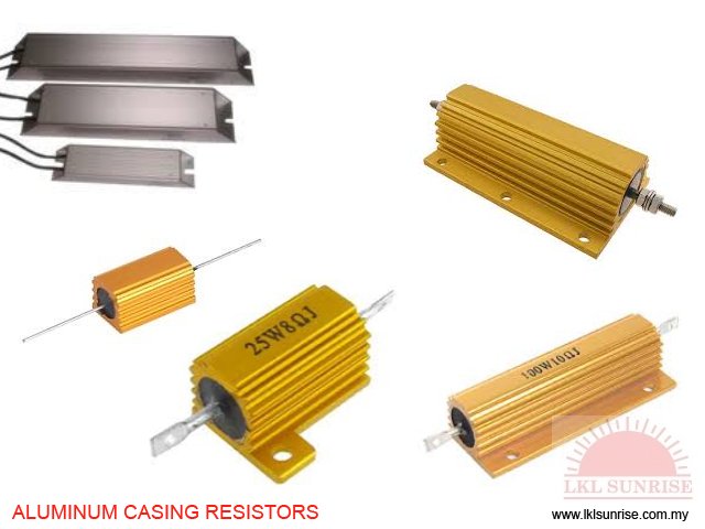 ALUMINUM CASING RESISTORS