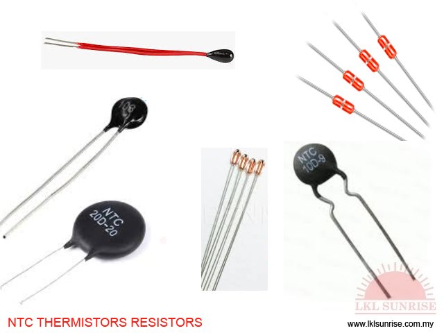 NTC THERMISTORS RESISTORS