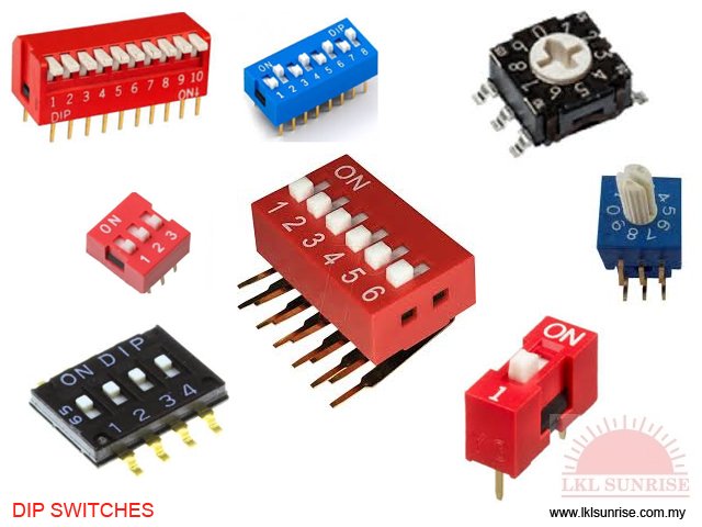 DIP SWITCHES