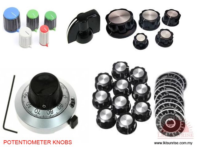 POTENTIOMETER KNOBS