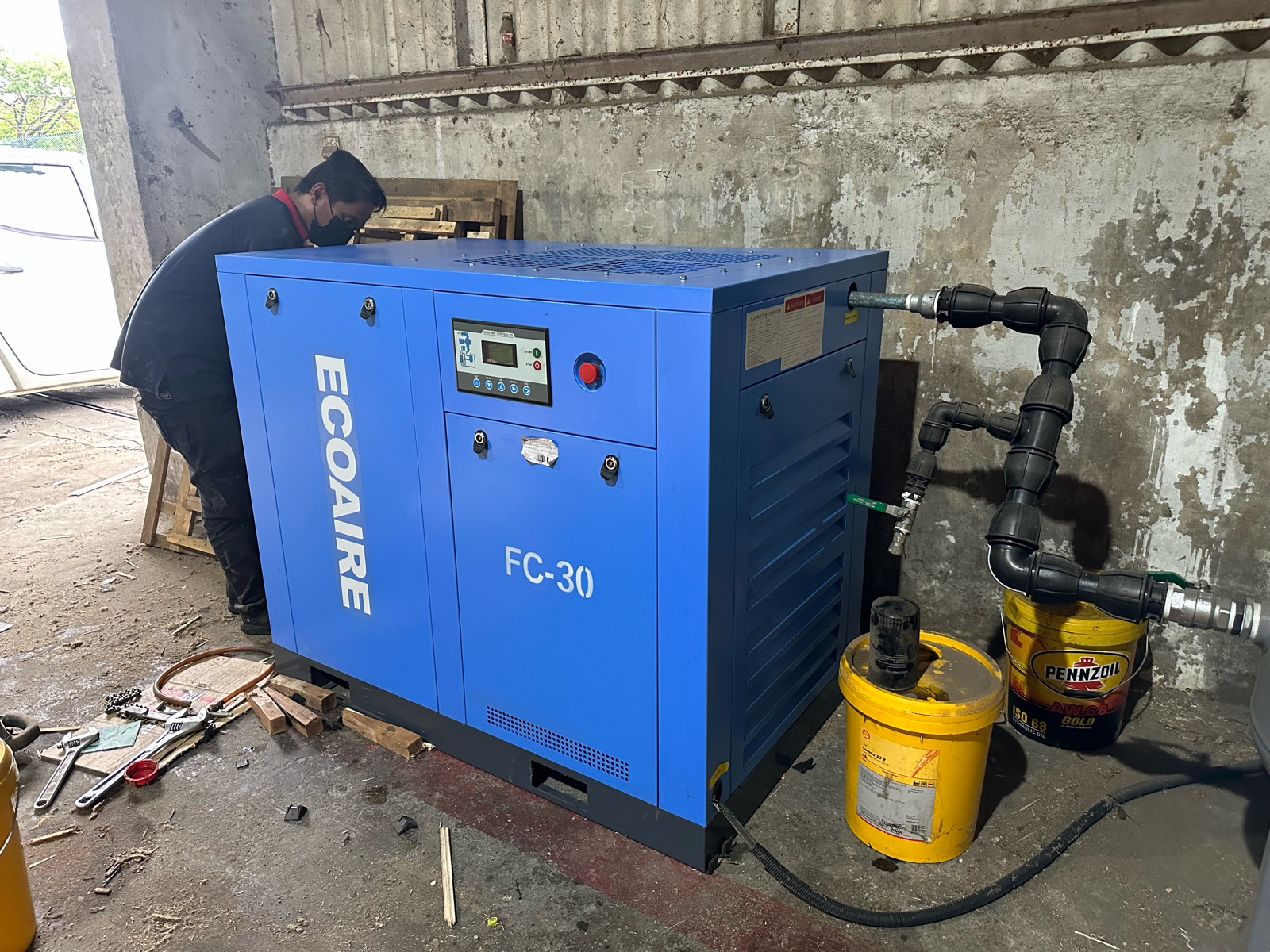 Service ECOAIRE Air Compressor FC-30