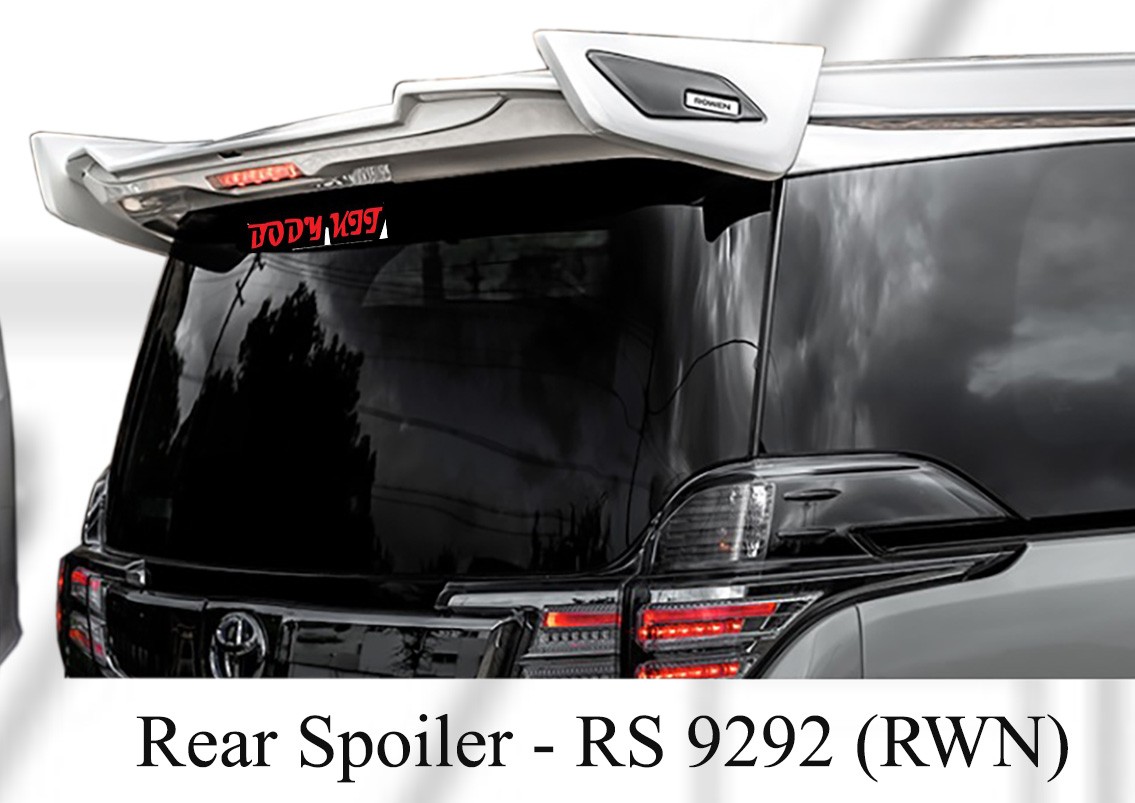 Toyota Alphard 2015 Rear Spoiler (RWN Style) 