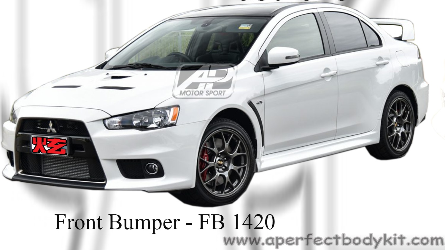 Mitsubishi Evo X Front Bumper 