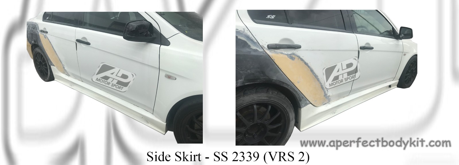 Mitsubishi Lancer EX Side Skirt (VRS 2)