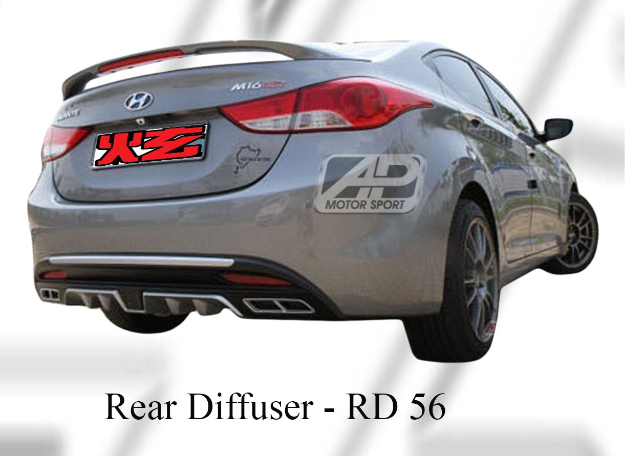 Hyundai Elantra 2011 Rear Diffuser 