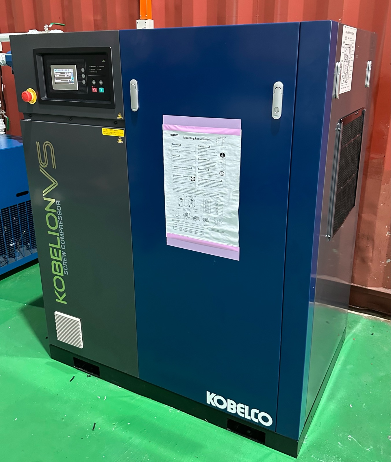 30 HP KOBELCO Inverter Type Air Compressor 